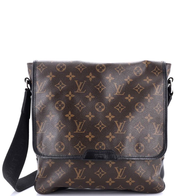 Bass Messenger Bag Macassar Monogram Canvas MM