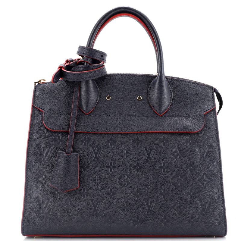 Pont Neuf Handbag Monogram Empreinte Leather MM