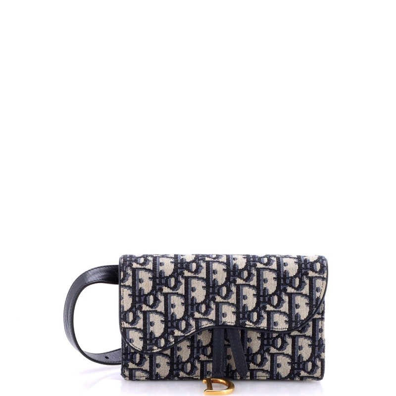 Saddle Rectangular Belt Bag Oblique Canvas