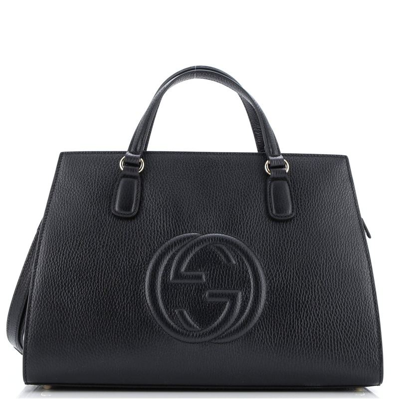Soho Convertible Top Handle Satchel Leather Medium