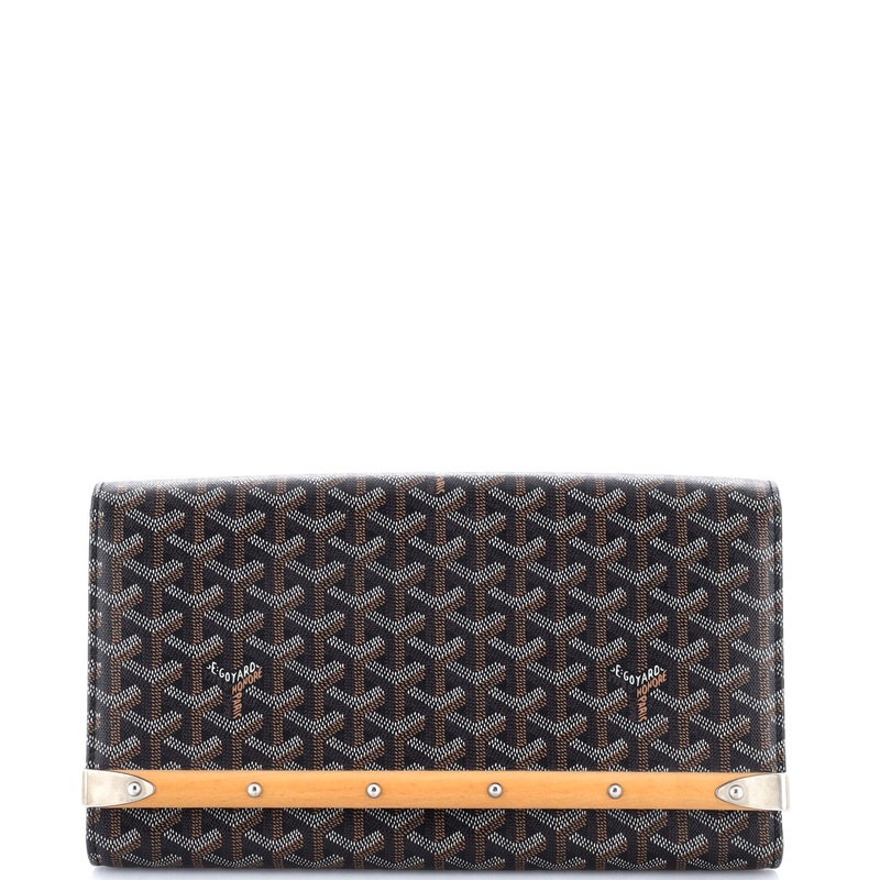 Monte Carlo Clutch Coated Canvas MM