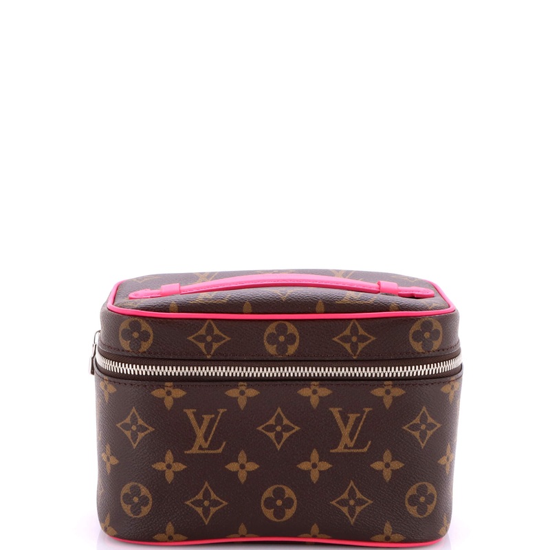 Nice Vanity Case Monogram Canvas Mini