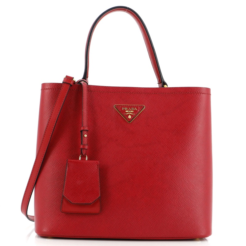 Panier Bucket Bag Saffiano Leather Large