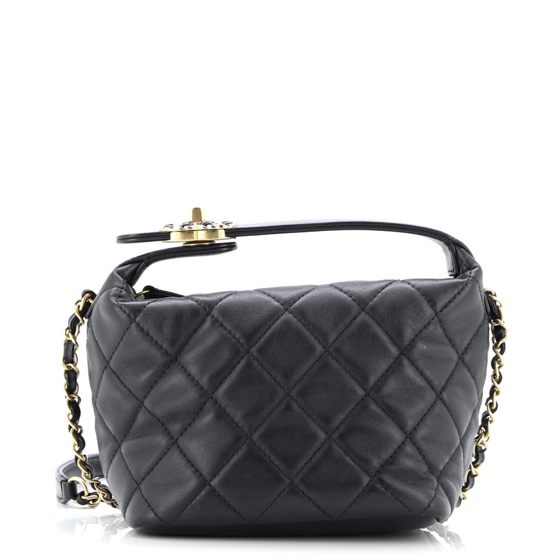 Perfect Meeting Hobo Quilted Lambskin Small
