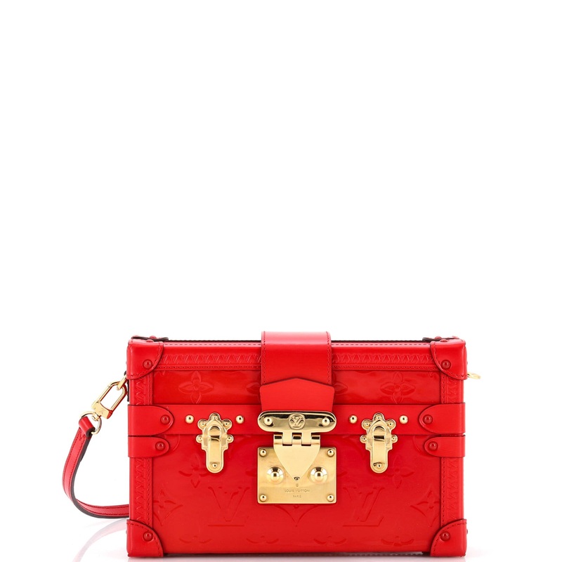 Petite Malle Handbag Monogram Vernis