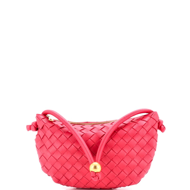 Turn Pouch Intrecciato Nappa Small