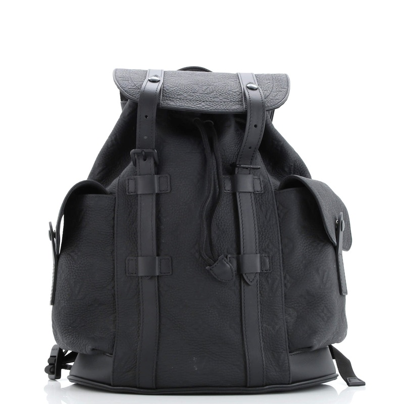 Christopher Backpack Monogram Taurillon Leather PM