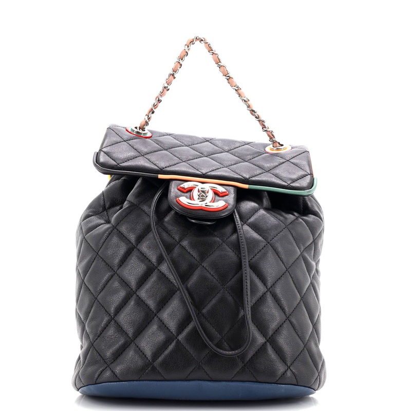 Cuba Urban Spirit Backpack Quilted Lambskin Small