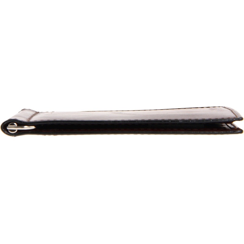 Men's Old Leather Collection Small Bifold Wallet w Money Clip