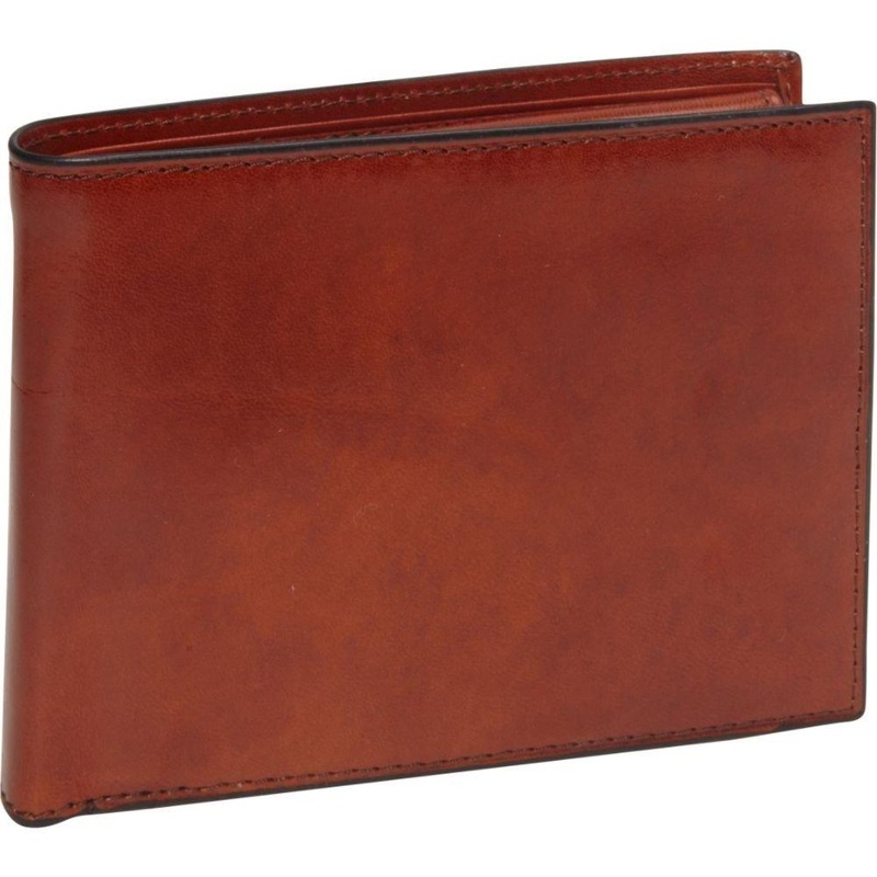 Men's Old Leather Credit Wallet w/ ID Passcase