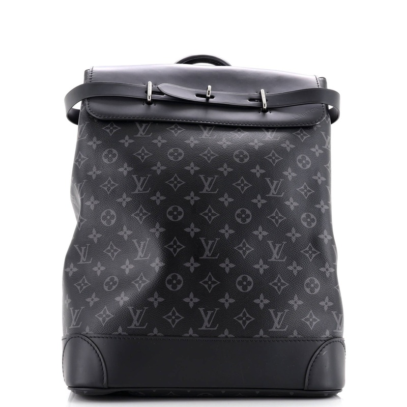 Steamer Backpack Monogram Eclipse Canvas