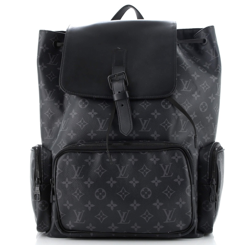 Trio Backpack Monogram Eclipse Canvas