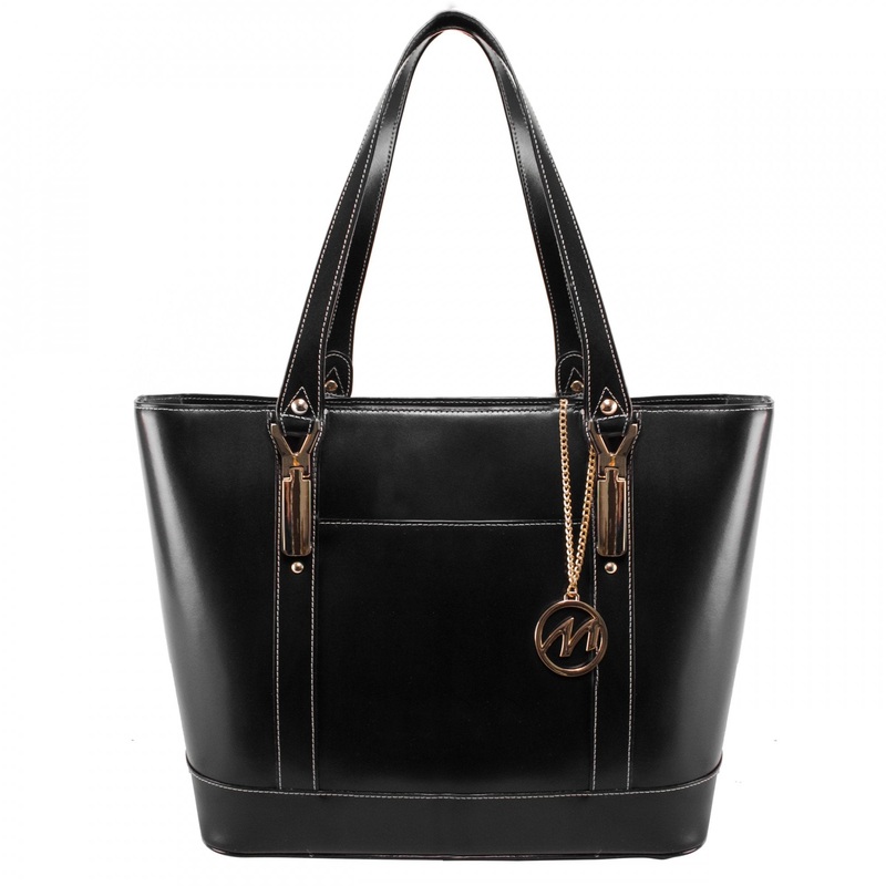 Arya Leather Ladies' Tote with Tablet Pocket