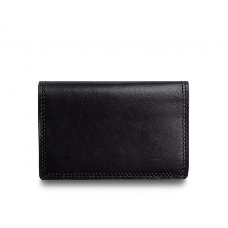 Washed Leather Calling Card Case