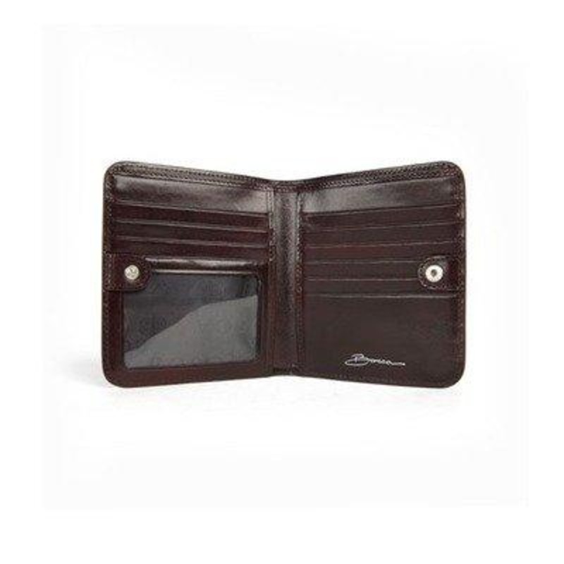 Women's Old Leather Attache Wallet