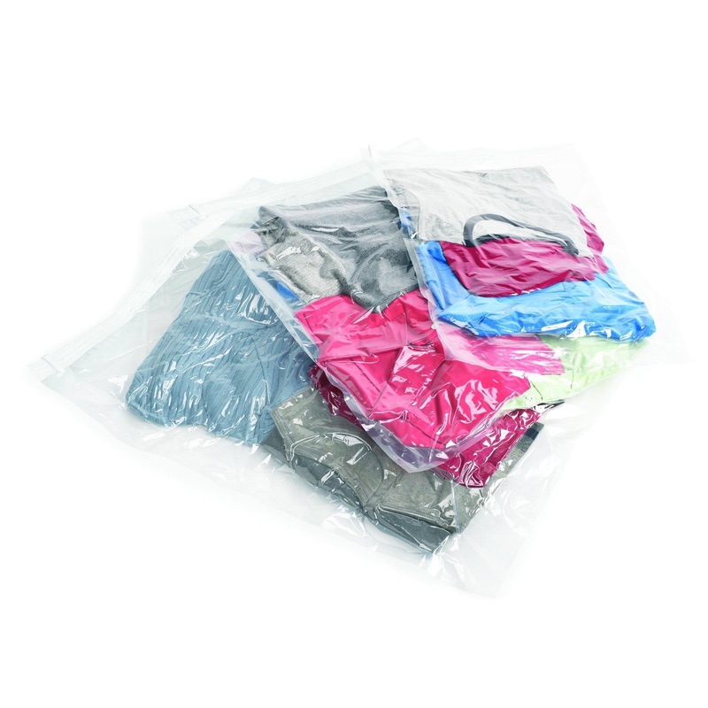 3 Piece Compression Bag Kit Clear No Size