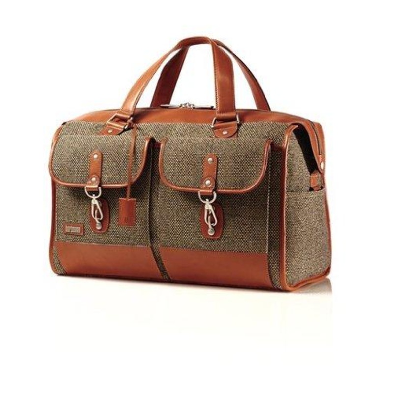 Tweed Belting Legacy Duffle Walnut Tweed