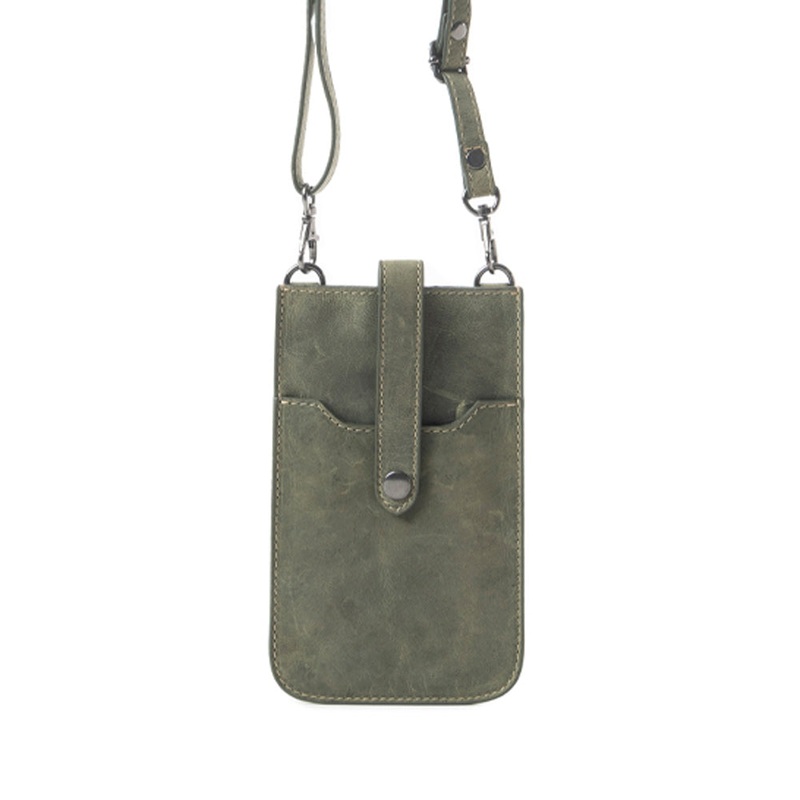 Golden Canyon Cell Phone Bag In Green