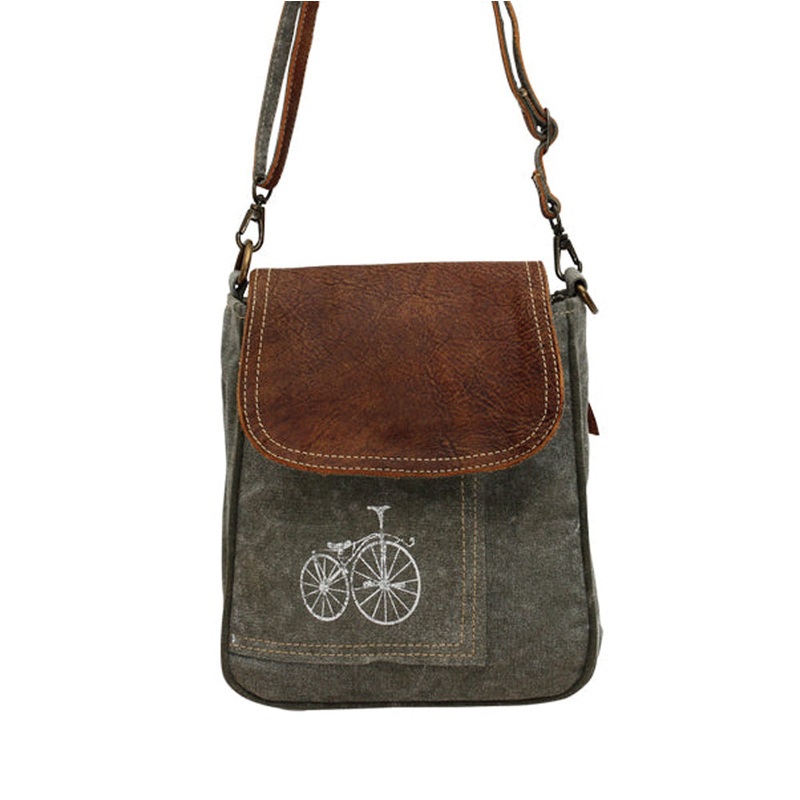 By-Cycle Print Shoulder Bag