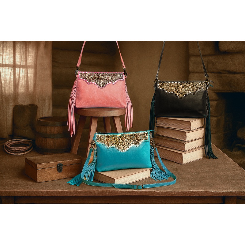Chaparral Ridge Hand-Tooled Bag Variant Combo