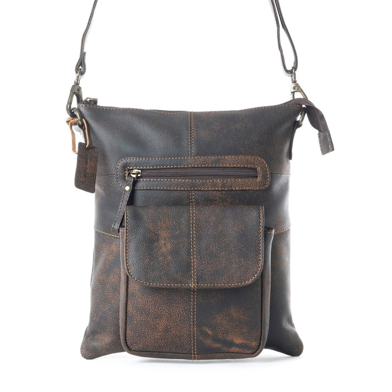 Montana Peak Leather & Hairon Bag