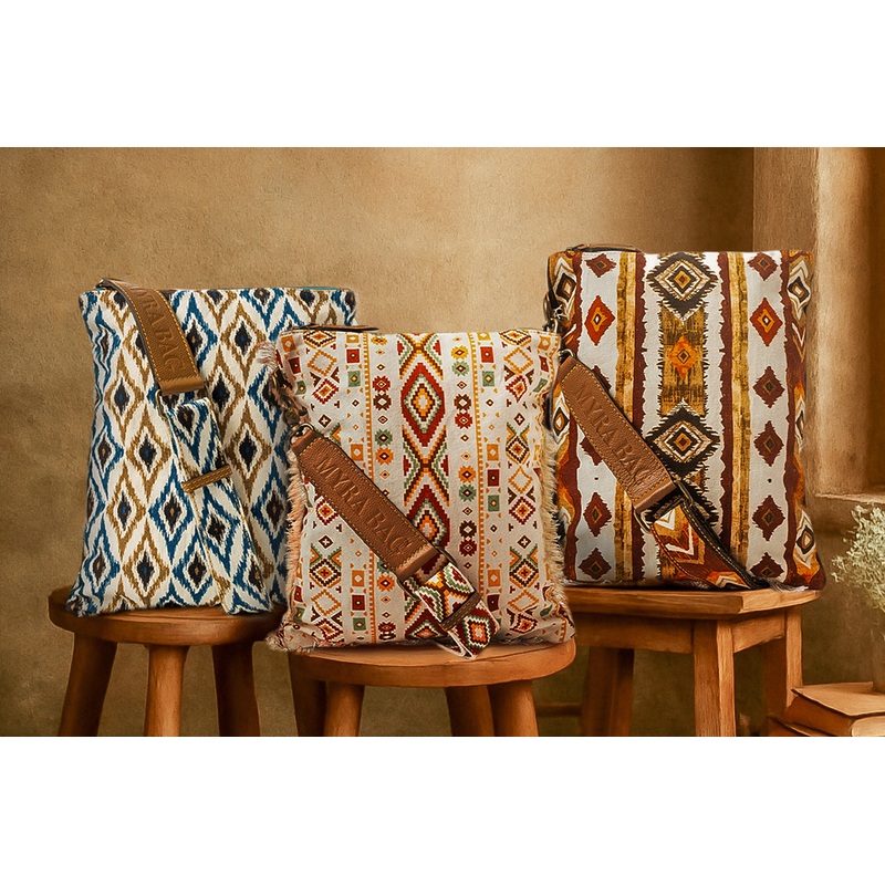 Beautiful Tapestry Crossbody Bag Variant Combo