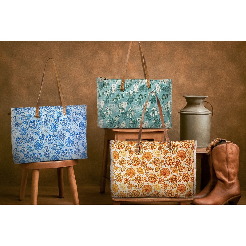 Delft Garden Weekender Bag Variant Combo