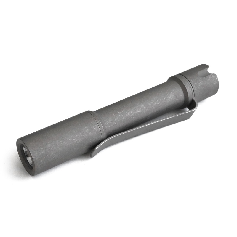 Pineapple Mini Titanium Smooth Flashlight