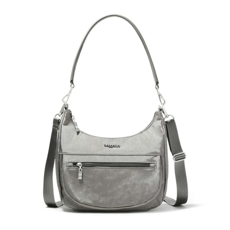 Baggallini Modern Pocket Half Moon Bag