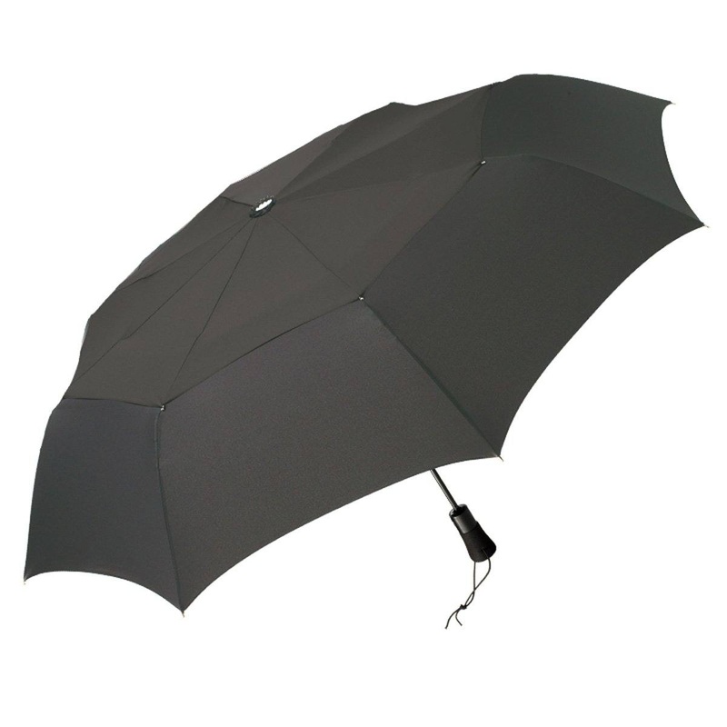 ShedRain WindPro Vented Auto Open Auto Close Jumbo Compact Umbrella with EVA Cushion Grip