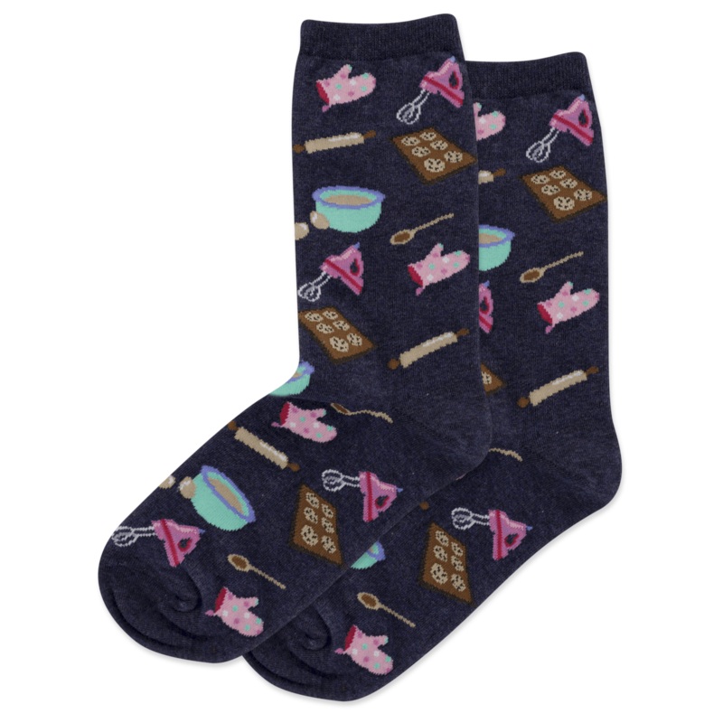 WOMEN'S BAKING CREW SOCKS