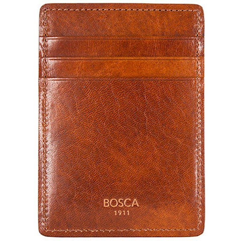 Bosca Men's Dolce Collection - Deluxe Front Pocket Wallet