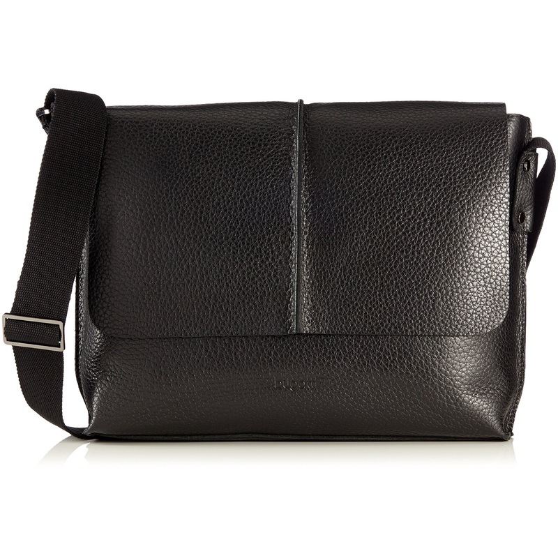 Bugatti Milano Leather Messenger Bag 13"