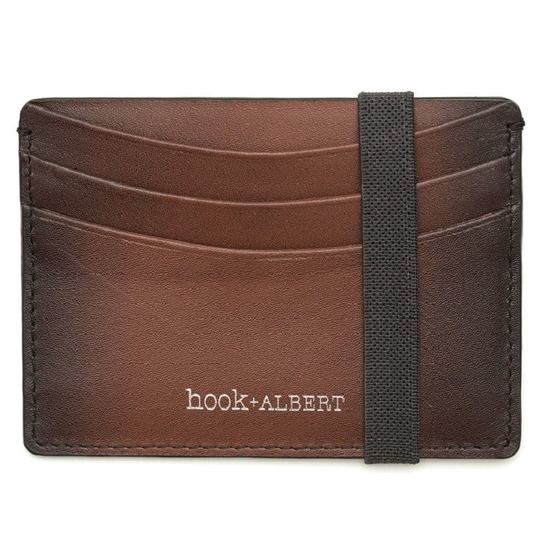Hook and Albert Leather Card Holder Wallet