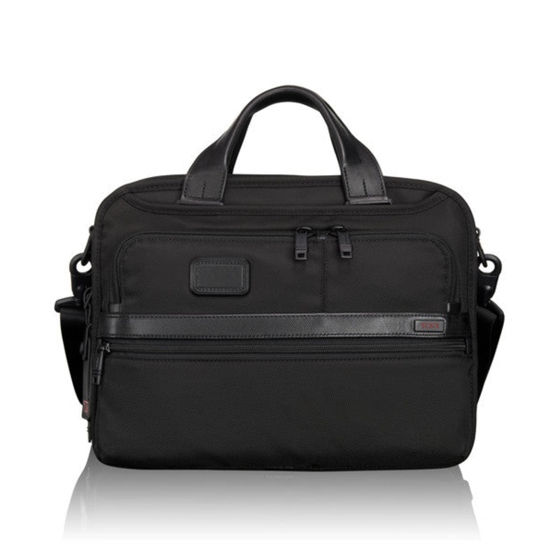 TUMI Alpha Ballistic Business Men's Small Screen Expandable Laptop Brief