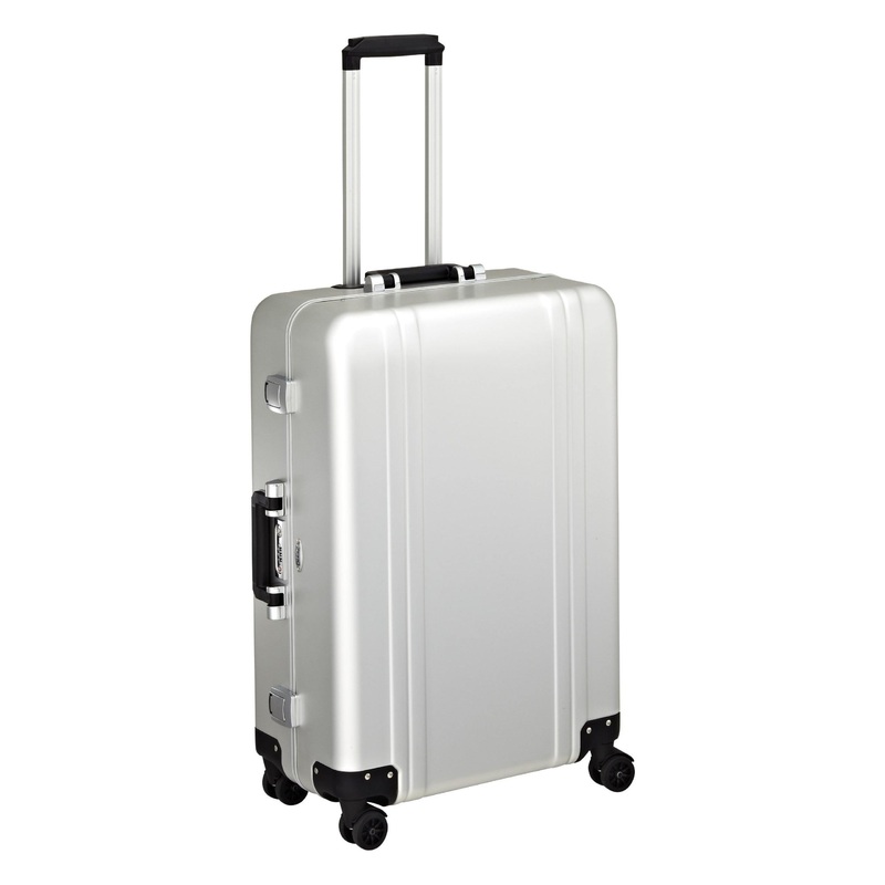 ZERO Halliburton Classic Aluminum 26 Inch 4 Wheel Spinner Travel Case