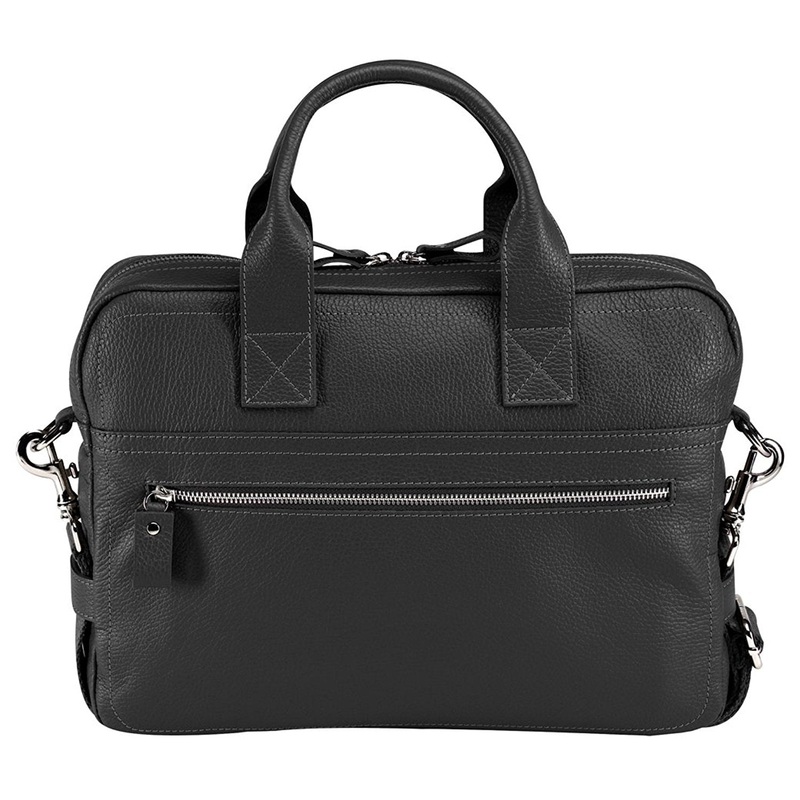 Bugatti Brisbane Italian Leather Small Business Bag