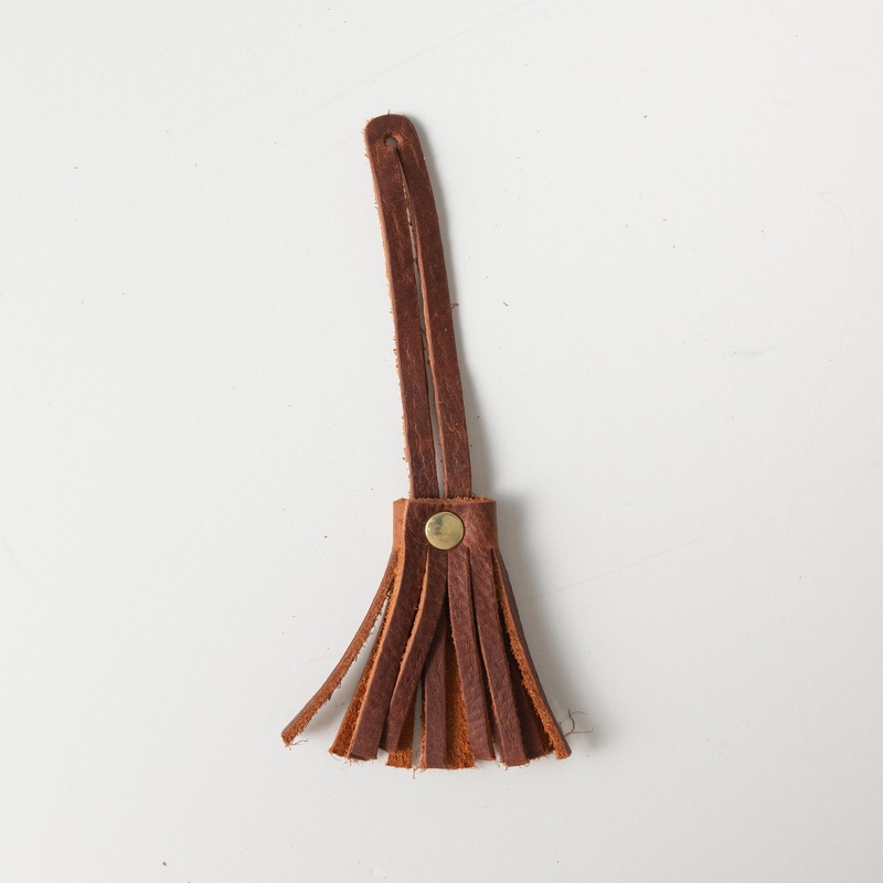 Tan Kodiak Mini Tassel