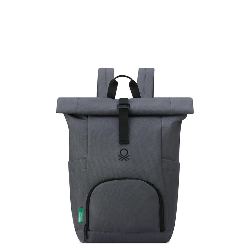 United Colors of Benetton Be Rolltop Backpack (15.6 Inch Laptop Sleeve)