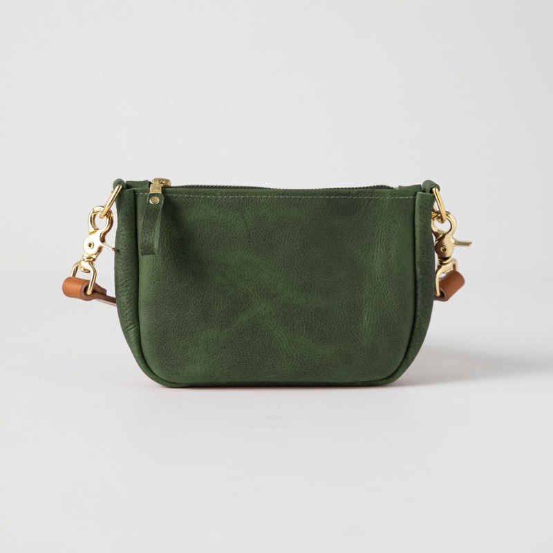 Green Kodiak Mini Crossbody Bag