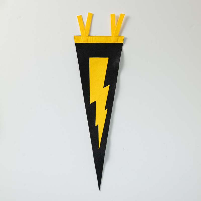 Lightning Bolt Pennant