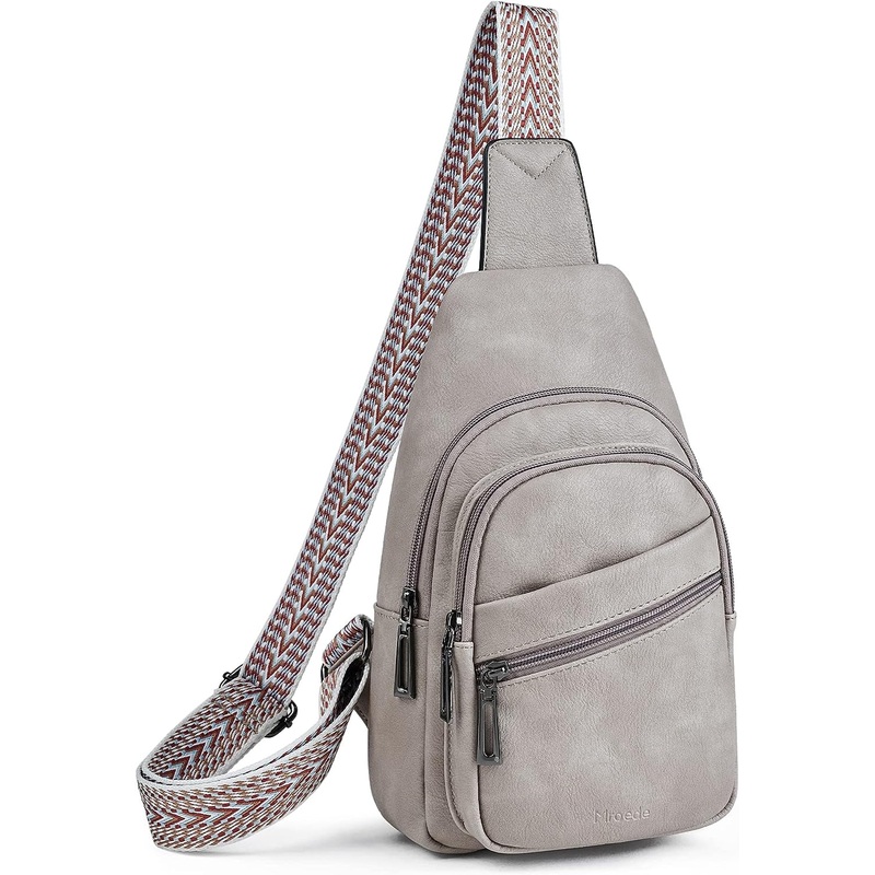 Sling Bag Crossbody Bags for Women Cross Body Fanny Packs Chest Sling Purses for Travel Shopping Leisure Sport