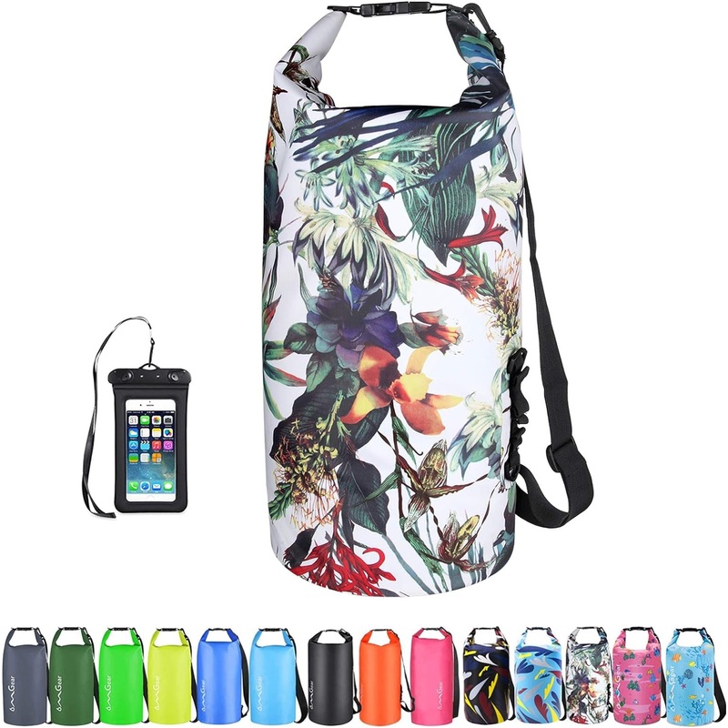 10L Waterproof Dry Bag Floating Backpack for Kayaking Boating Outdoors Activities