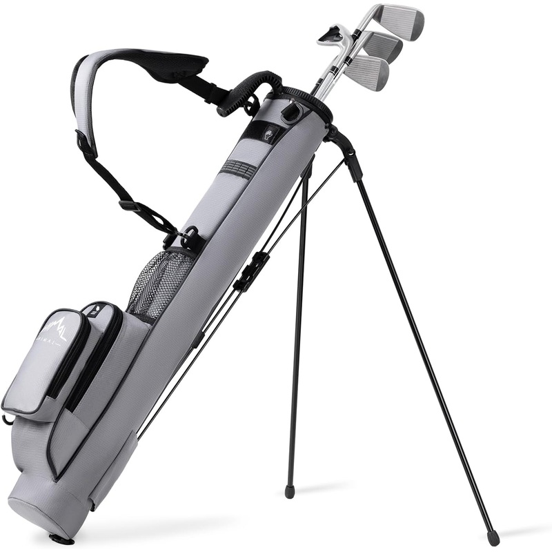 Golf Lightweight Stand Carry Bag Easy to Carry and Durable Pitch N Putt Golf Bag for the Driving Range, Par 3 and Executive Courses31.5 Inches Tall
