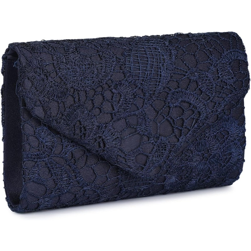 Lace Evening Clutch Purse for Women, Elegant Envelope Bag Crossbody Bag
