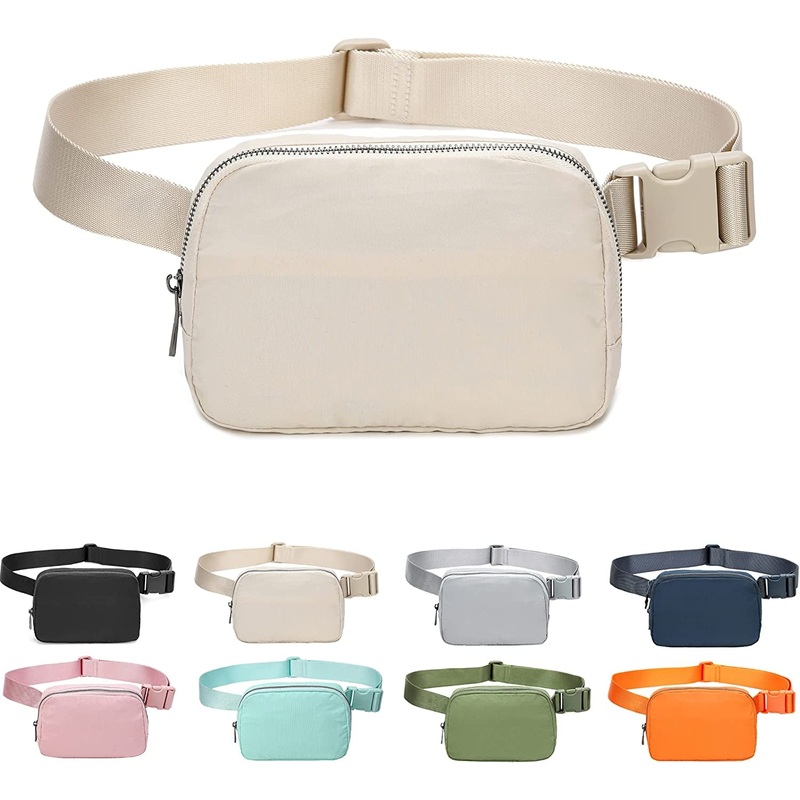 Mini Belt Bag, Water Resistant Crossbody Bag with Adjustable Strap