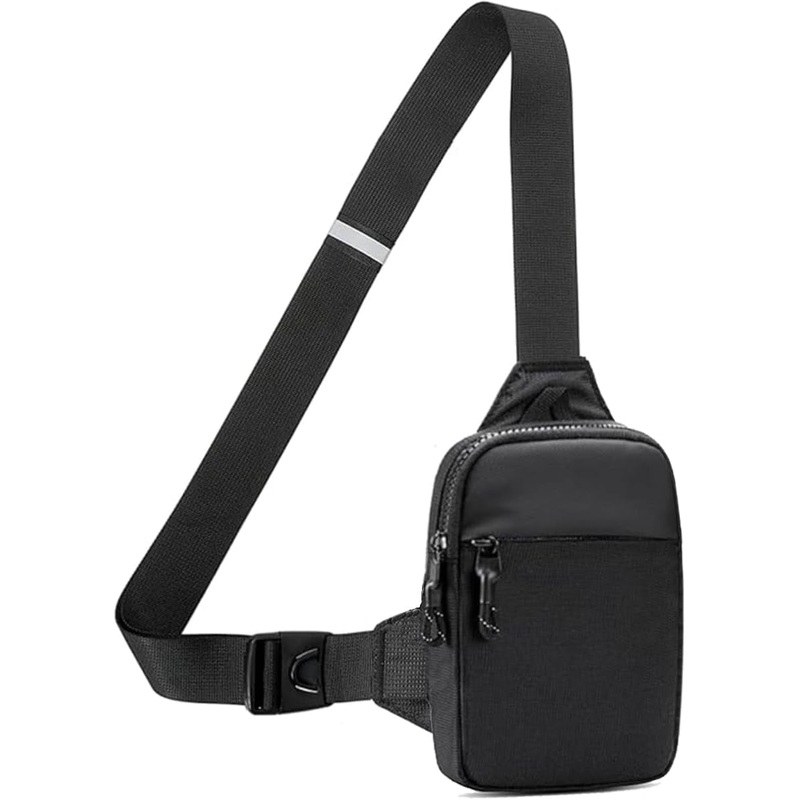 Mini Sling Bag for Men Crossbody,Small Chest Bag Casual Trendy Waterproof Lightweight Phone Crossover Daypack