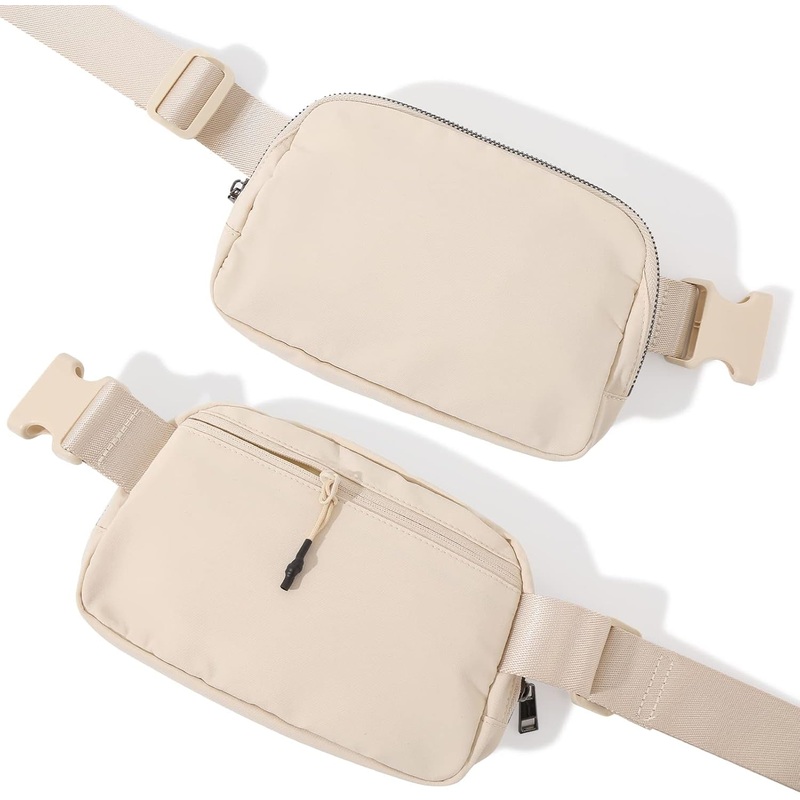 Unisex Water Resistant Belt Bag Crossbody Bags with Adjustable Strap