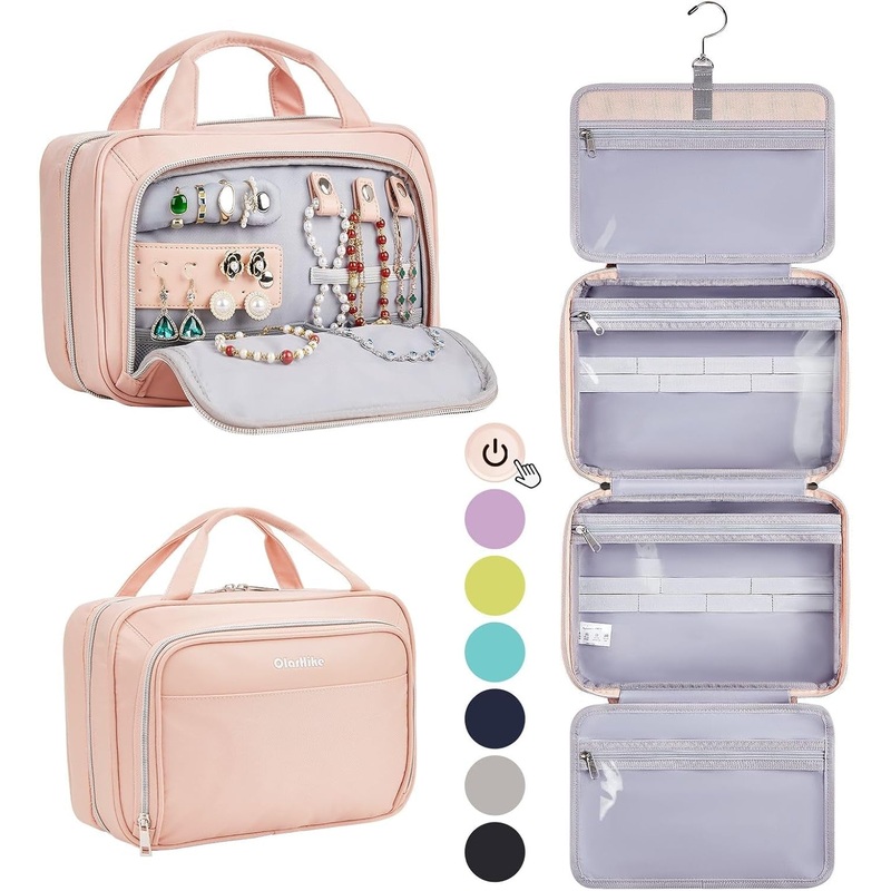 Waterproof Travel Toiletry Bag Jewelry storage Bag for Women