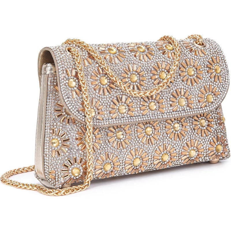 Crystals Crossbody Bag for Women, Rhinestone Evening Bag